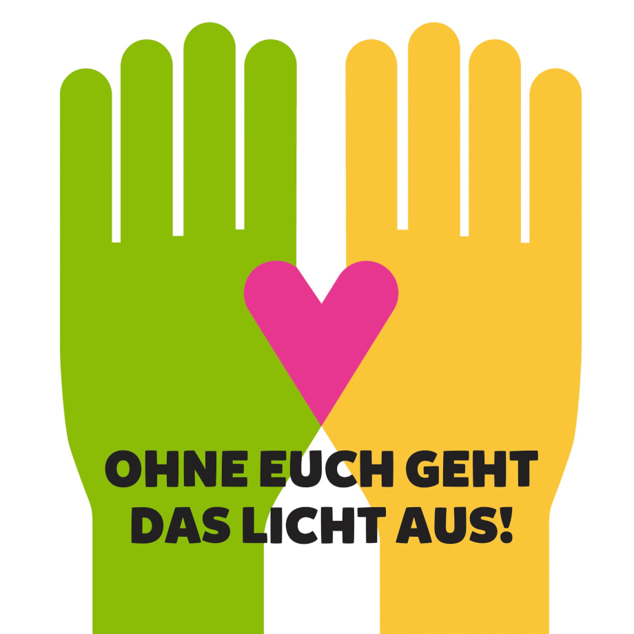 BKA Spendengala Hände - Motiv: Jörn Hartmann